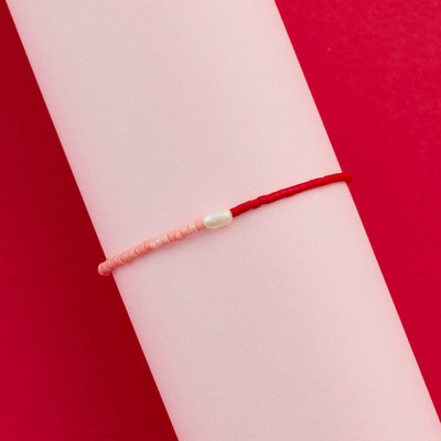 Two Tone Gold & Pearl Charity Pura Vida Bracelet