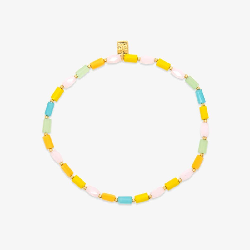 Neon Lights Pura Vida Stretch Anklet