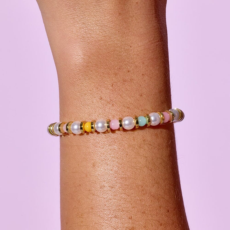 Pearl Bloom Pura Vida Stretch Bracelet