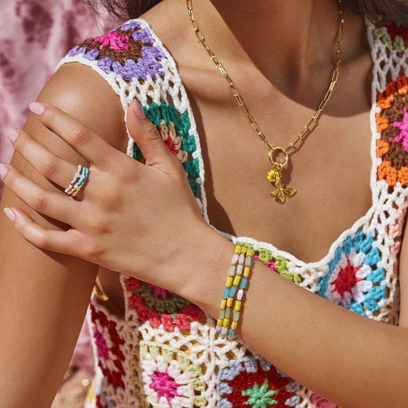 Neon Lights Pura Vida Bracelet Set