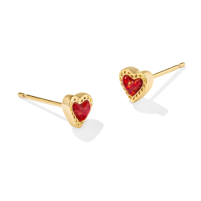 Mini Ari Heart Stud Kendra Scott Earrings