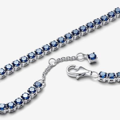 Sparkling Blue Tennis Pandora Bracelet