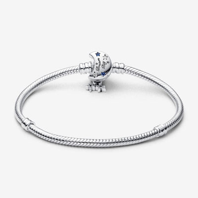 Pandora Moments Sparkling Moon Clasp Snake Chain Pandora Bracelet