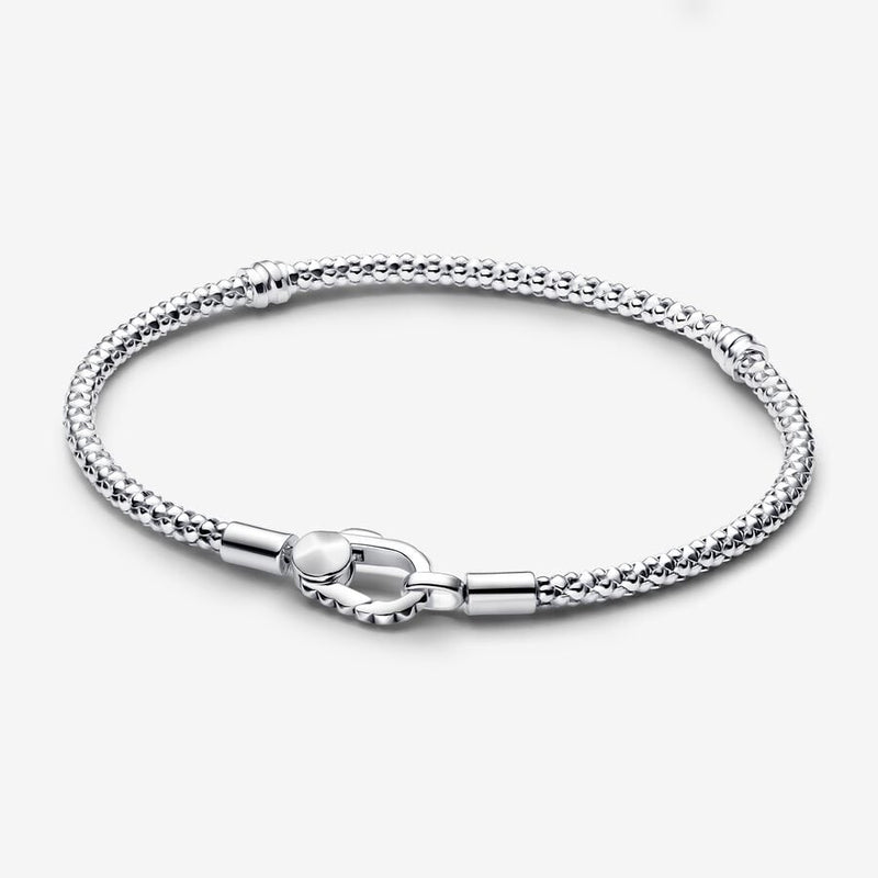 Studded Clasp & Chain Pandora Bracelet