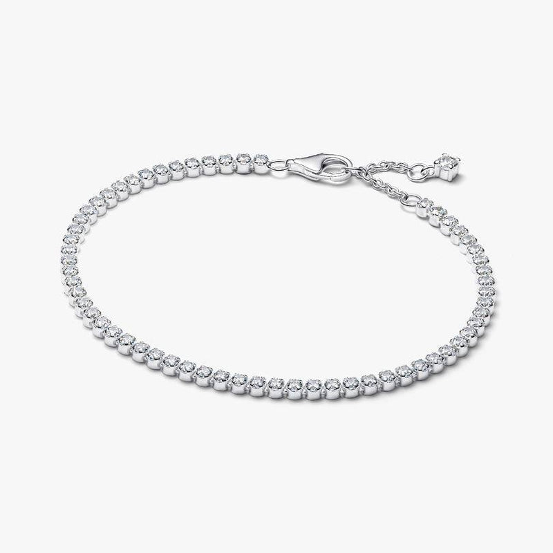 Sparkling Silver Tennis Pandora Bracelet