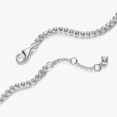 Sparkling Silver Tennis Pandora Bracelet