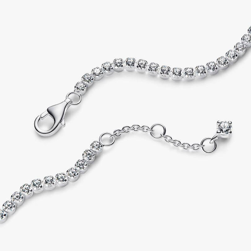Sparkling Silver Tennis Pandora Bracelet