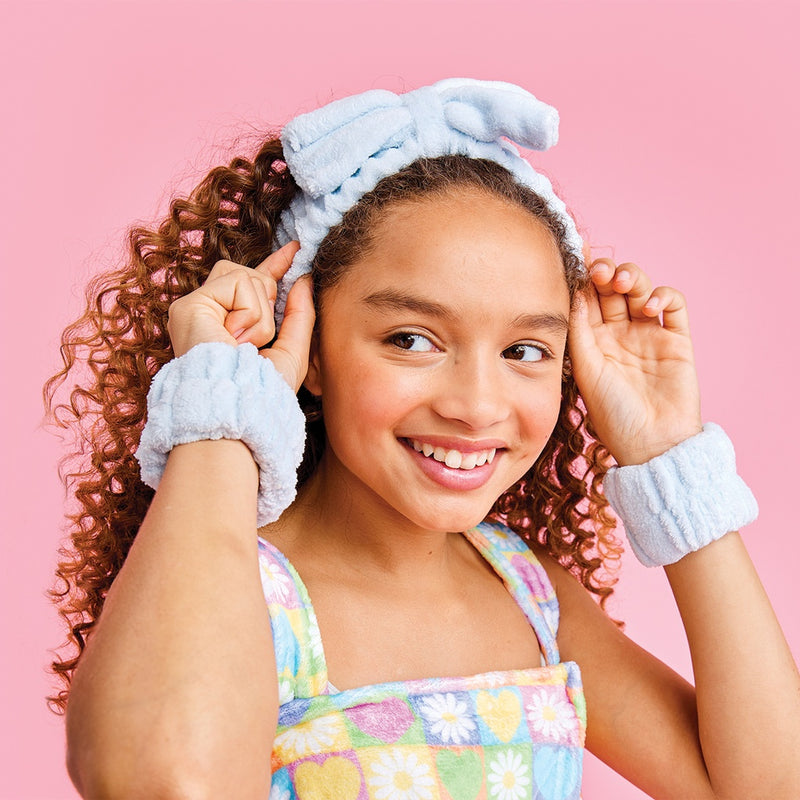 Spa Headband and Cuffs Set