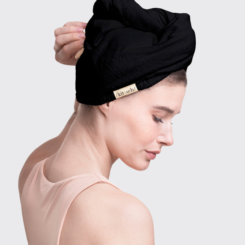 Hair Towel Turban by Kitsch
