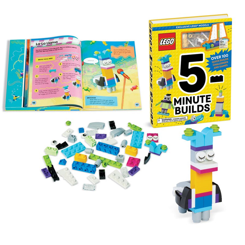 5 Minute Builds Lego Book