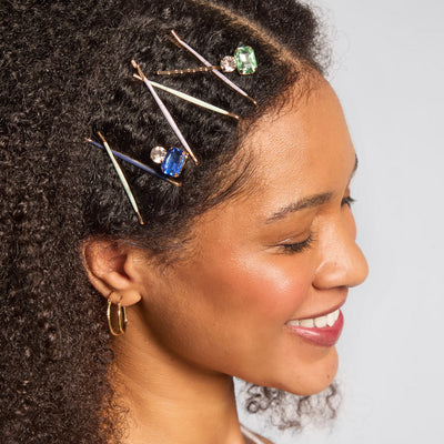 Bobby Pin Cloud & Gem 8 Piece Set by Kitsch