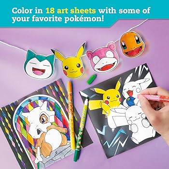 Pokémon Stained Glass Art Kit