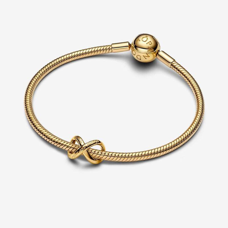 Forever & Always Infinity Gold Plated Pandora Charm