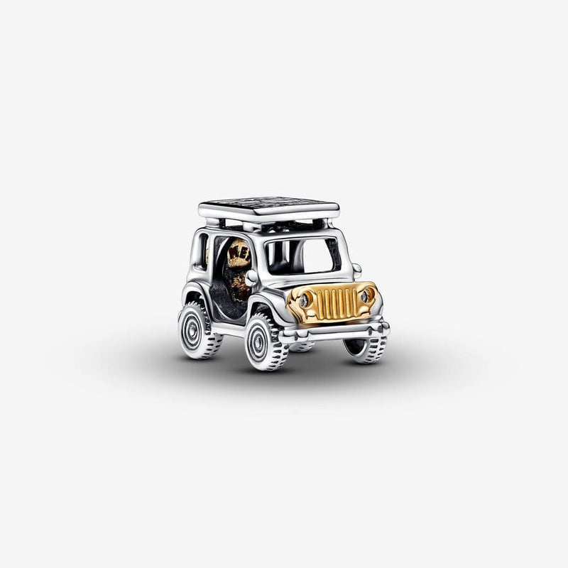 Two-tone Adventure Car Pandora Charm