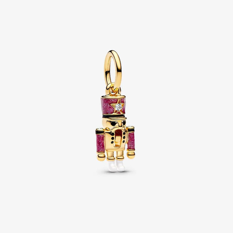 Moveable Gold Nutcracker Pandora Charm