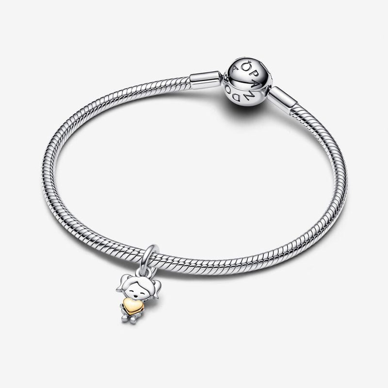 Happy Girl Dangle Pandora Charm