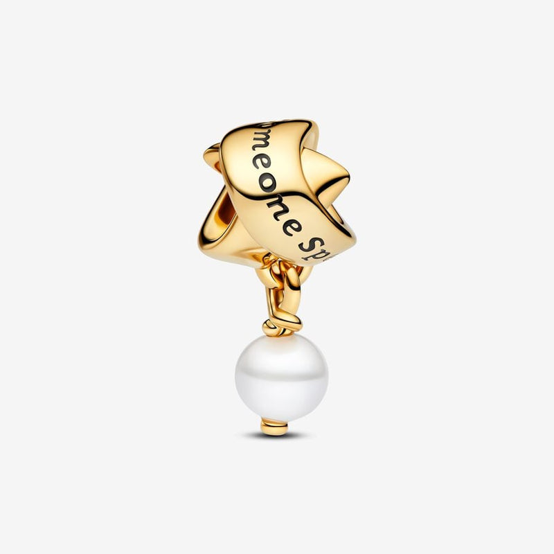 Cultured Pearl Ribbon Someone Special Pandora Charm