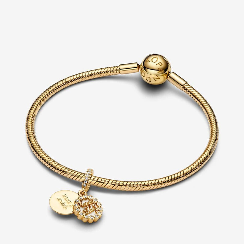 Happy Birthday Cake Pandora Charm