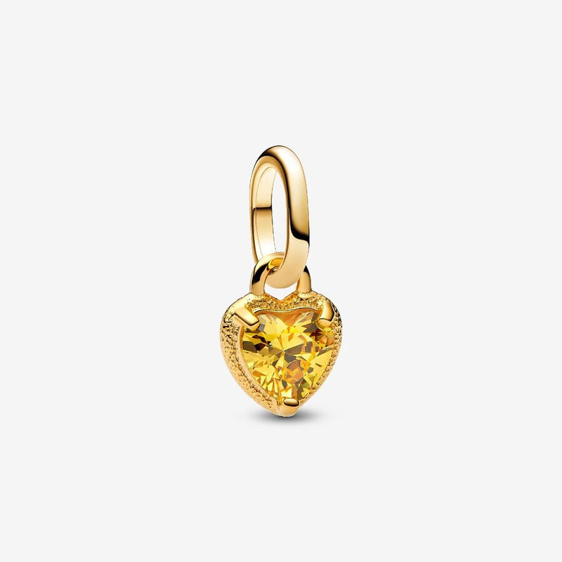 Mini Dangle Heart Pandora Charm
