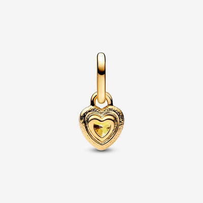 Mini Dangle Heart Pandora Charm