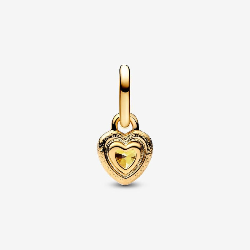 Mini Dangle Heart Pandora Charm