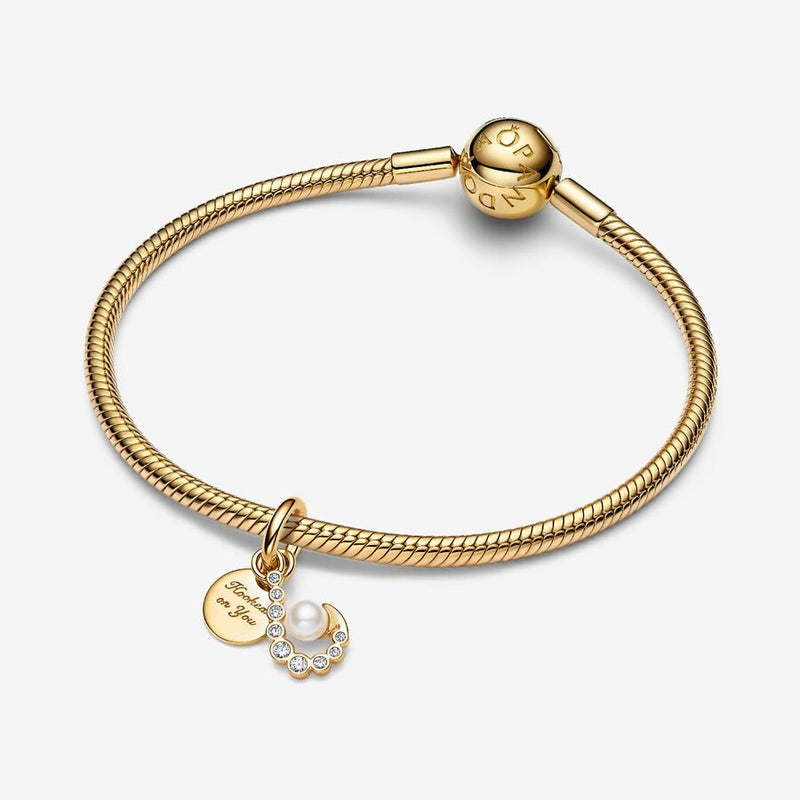 Sunshine Hook Double Dangle Pandora Charm