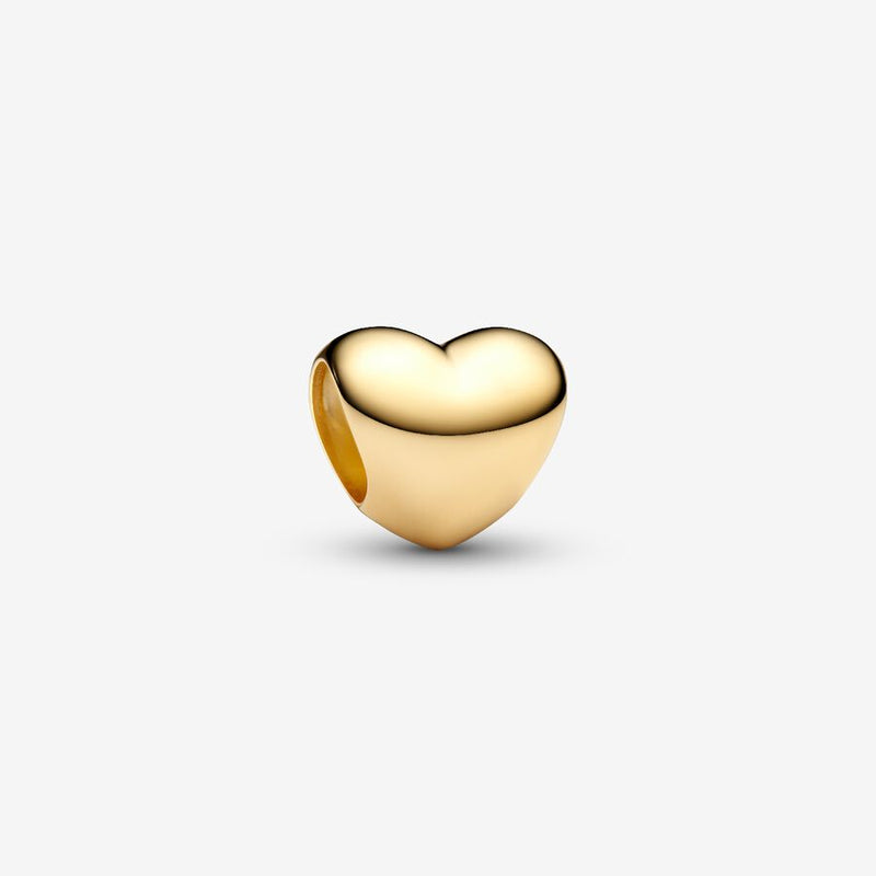 Mini Gold Heart Pandora Charm