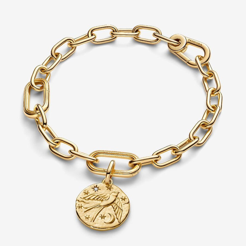 Swallow Medallion Pandora Charm