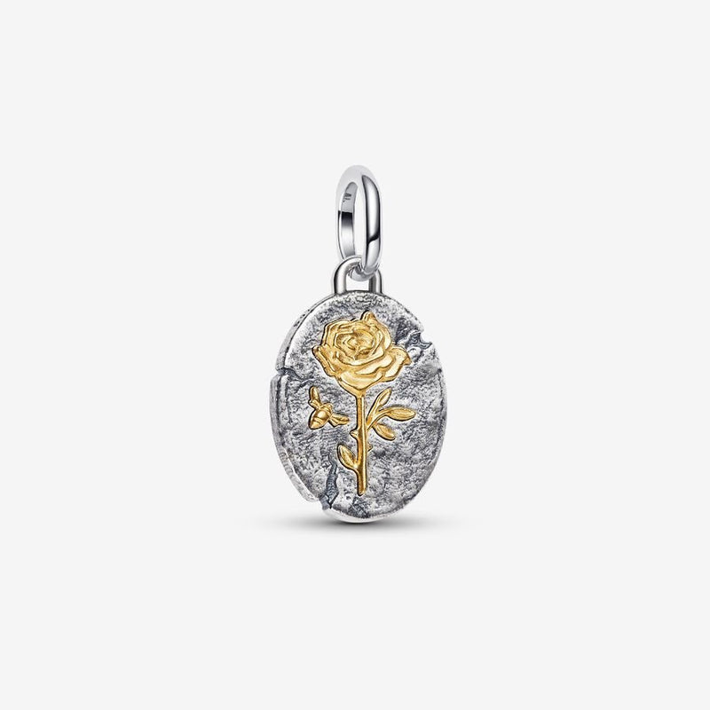 Rose Medallion Pandora Charm