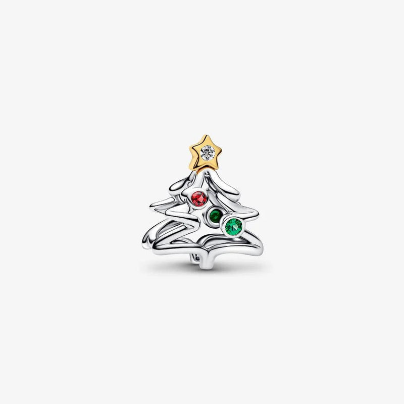 Openwork Christmas Tree Pandora Charm