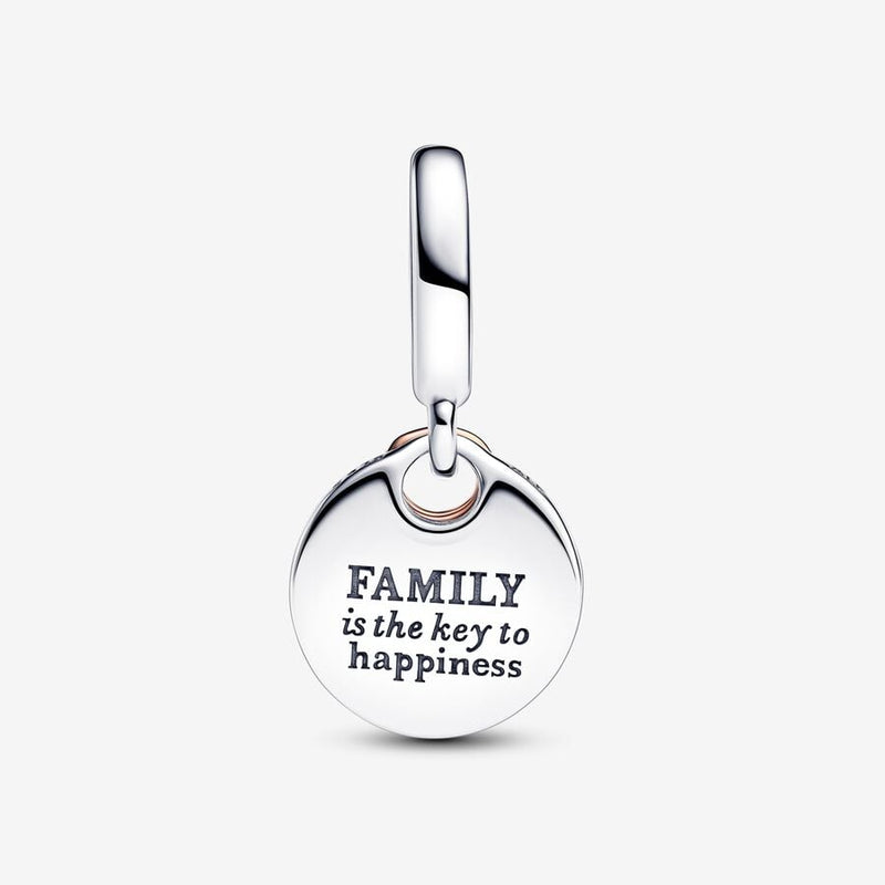 Family Key to Happiness Pandora Charm