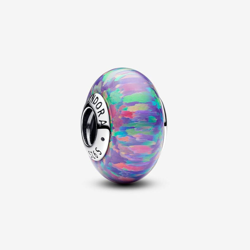 Opalescent Purple Pandora Charm