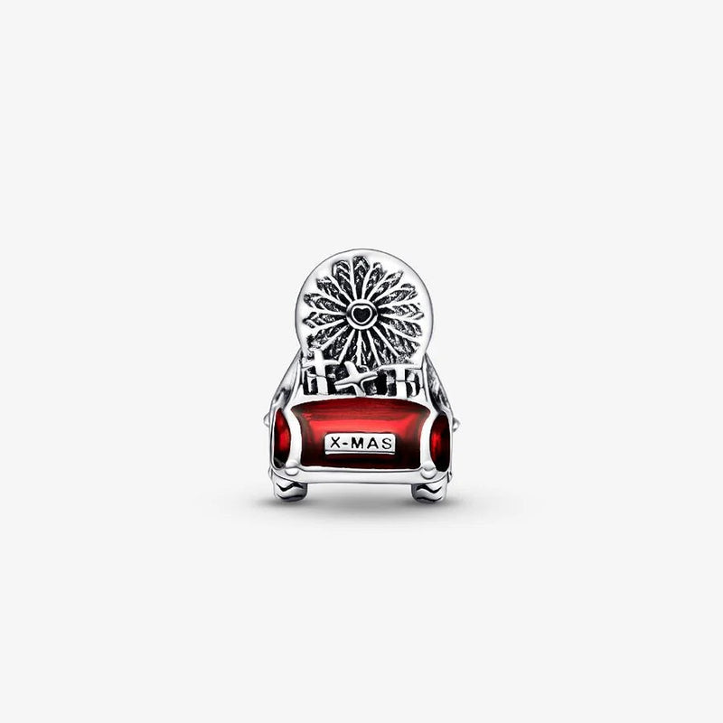 Festive Car & Tree Pandora Charm
