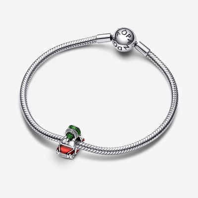 Festive Car & Tree Pandora Charm