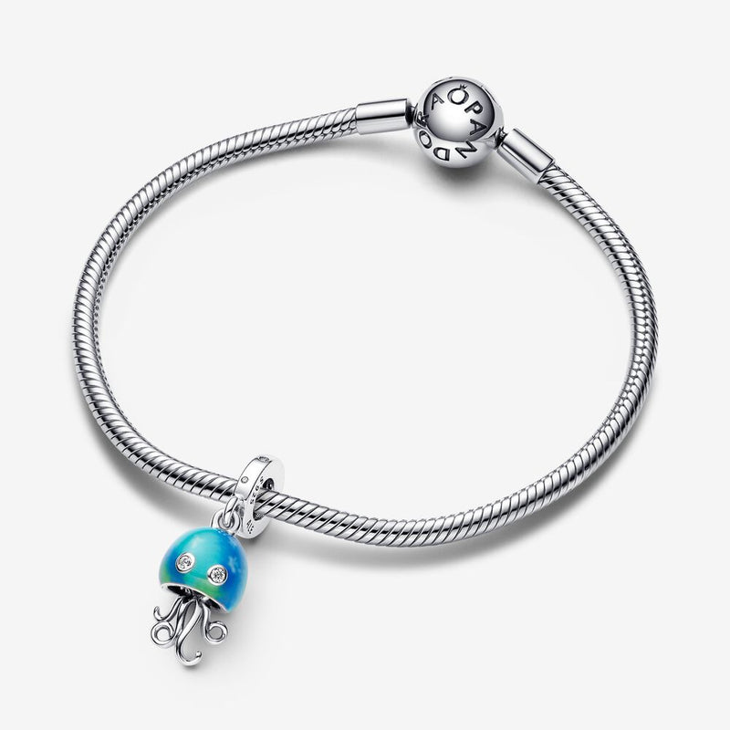 Color-changing Jellyfish Dangle Pandora Charm