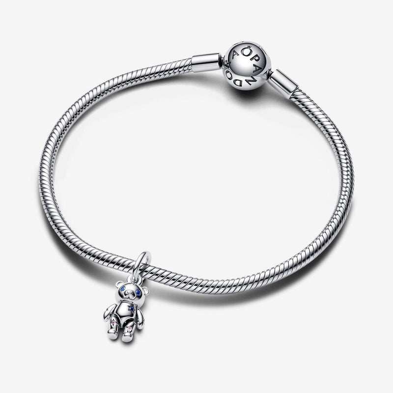 Movable Teddy Bear Dangle Pandora Charm