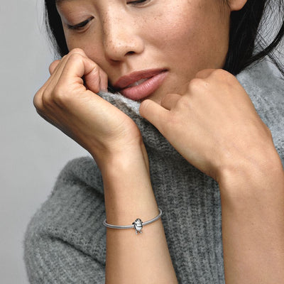 Skiing Penguin Pandora Charm