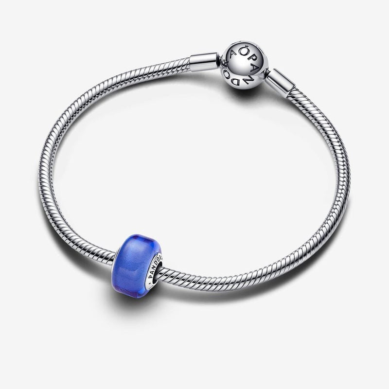 Blue Mini Murano Glass Pandora Charm