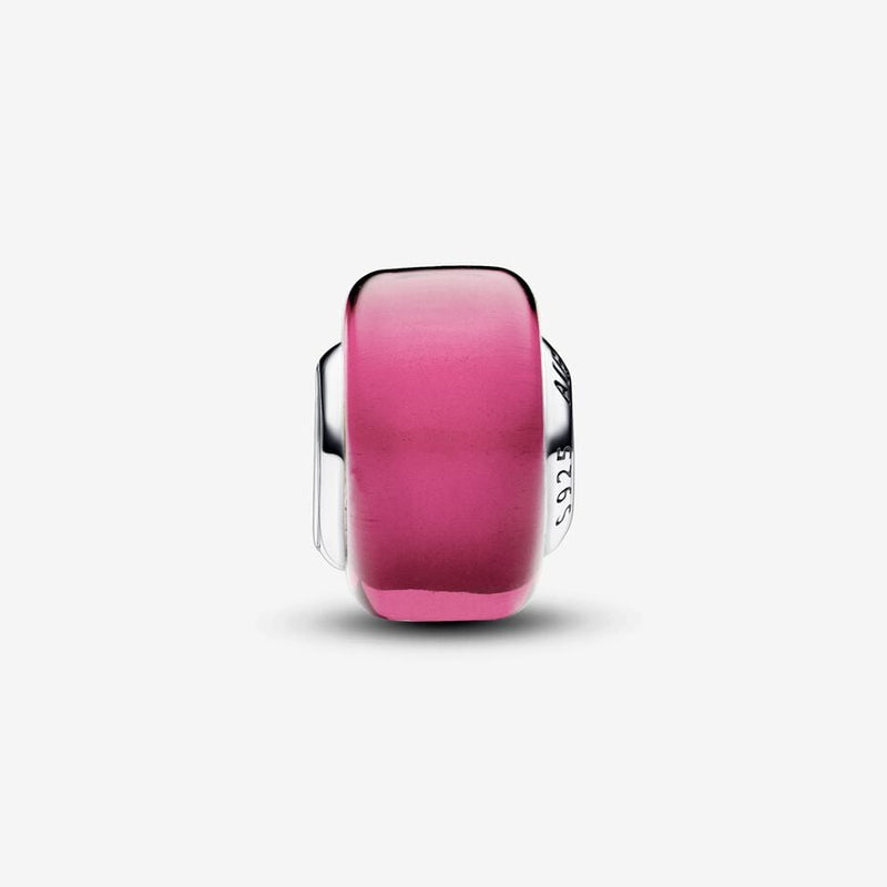 Pink Mini Murano Glass Pandora Charm