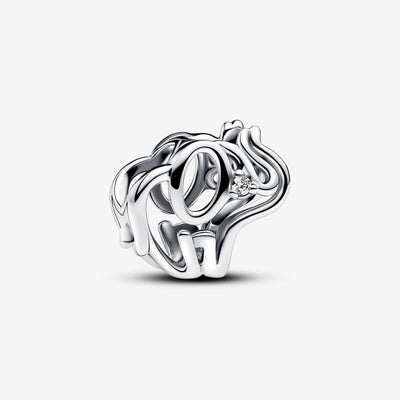 Openwork Elephant Pandora Charm