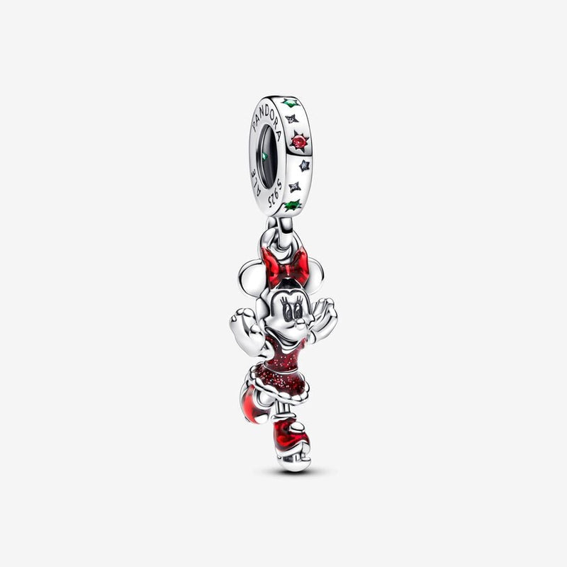 Minnie Mouse Ice Skating Dangle Pandora Charm