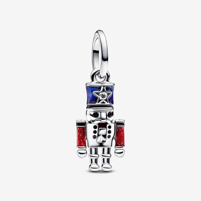 Moveable Nutcracker Dangle Pandora Charm