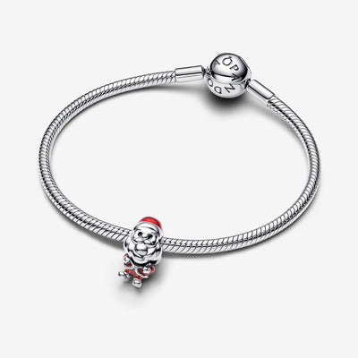 Playful Santa Pandora Charm