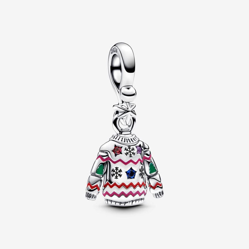 Christmas Sweater Dangle Pandora Charm