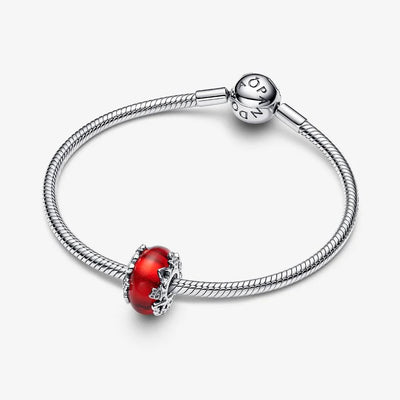 Christmas Magic Glass Pandora Charm