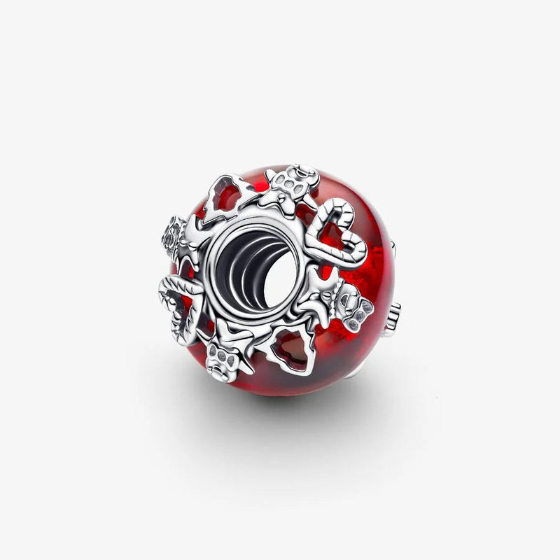 Christmas Magic Glass Pandora Charm