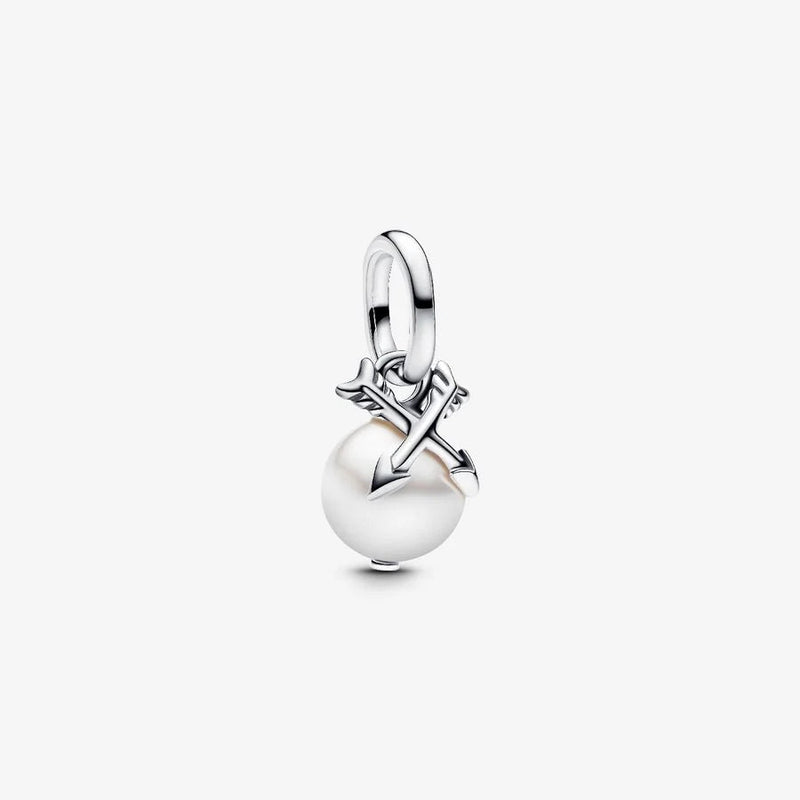 Pearl & Arrows Mini Dangle Pandora Charm