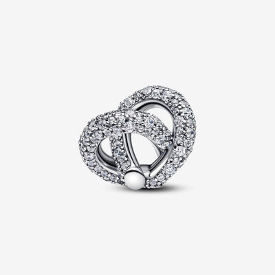 Pave Infinity Pandora Charm