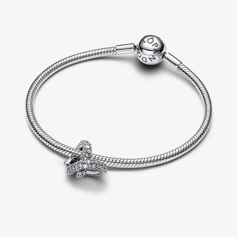 Pave Infinity Pandora Charm