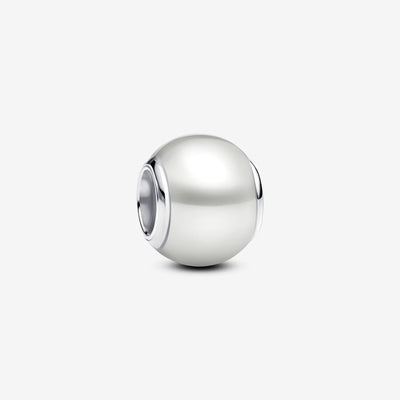 White Ball Pandora Charm